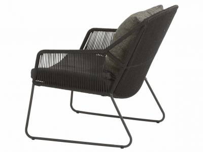 4 Seasons Outdoor Accor living Sessel Anthrazit inkl. 2 Kissen