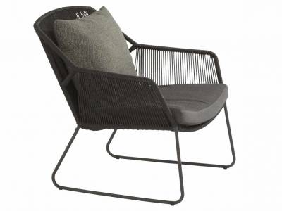 4 Seasons Outdoor Accor living Sessel Anthrazit inkl. 2 Kissen