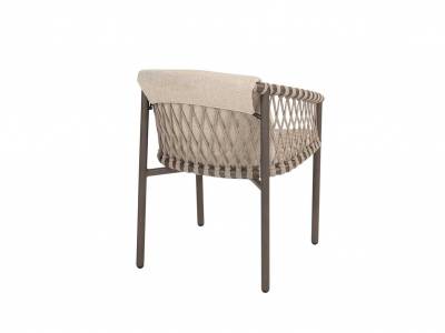 4 Seasons Outdoor Allora Dining-Sessel inkl. Polster, terre