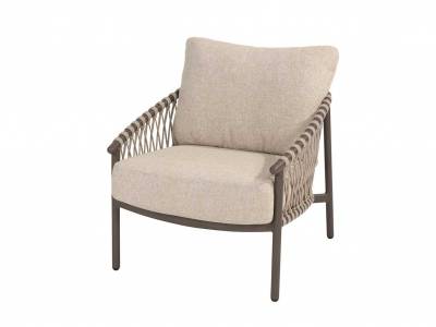 4 Seasons Outdoor Allora Living-Sessel inkl. Polster, terre