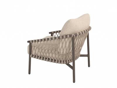 4 Seasons Outdoor Allora Living-Sessel inkl. Polster, terre