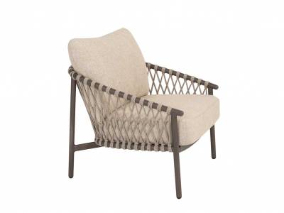 4 Seasons Outdoor Allora Living-Sessel inkl. Polster, terre
