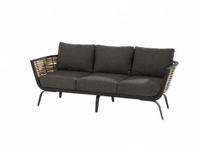 4 Seasons Outdoor Antibes 3-Sitzer Sofa inkl. Kissen & 4 Dekokissen