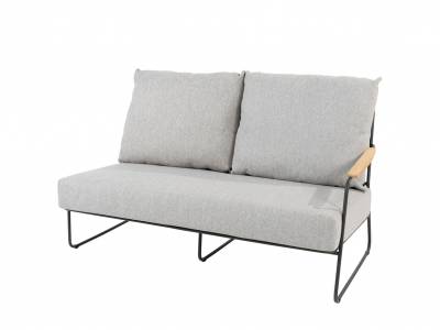 4 Seasons Outdoor Balade 2-Sitzer Sofa mit 3 Kissen, links