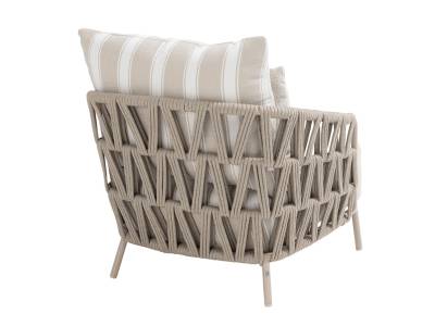 4 Seasons Outdoor Beverly Living Sessel inkl. 3 Kissen, latte