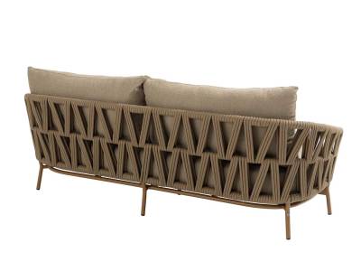 4 Seasons Outdoor Biarritz 3-Sitzer Bank inkl. 3 Kissen