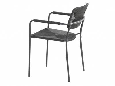 4 Seasons Outdoor Bora Dining Stapelstuhl, anthracite