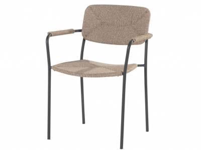 4 Seasons Outdoor Bora Dining Stapelstuhl, natural