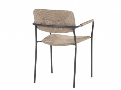 4 Seasons Outdoor Bora Dining Stapelstuhl, natural