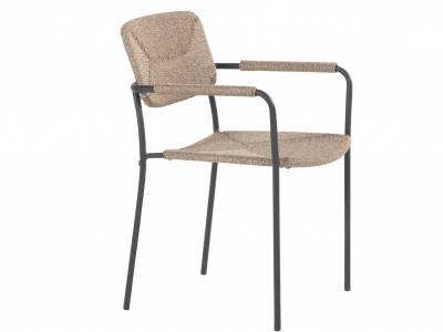 4 Seasons Outdoor Bora Dining Stapelstuhl, natural