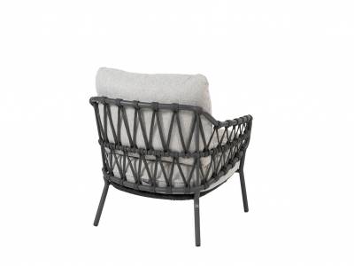 4 Seasons Outdoor Calpi Dining-Stuhl low, anthracite