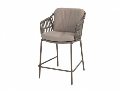 4 Seasons Outdoor Capalbio hoher Dining-Stuhl mit Polster