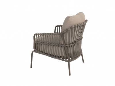 4 Seasons Outdoor Capalbio niedriger Dining-Stuhl mit Polster