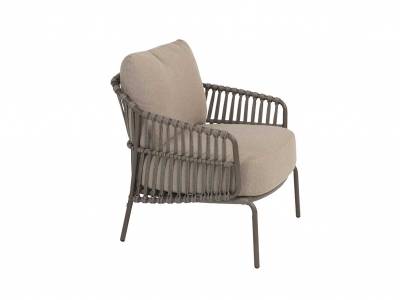4 Seasons Outdoor Capalbio niedriger Dining-Stuhl mit Polster