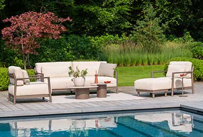 4 Seasons Outdoor Capresi 3-Sitzer Living-Sofa inkl. Polster