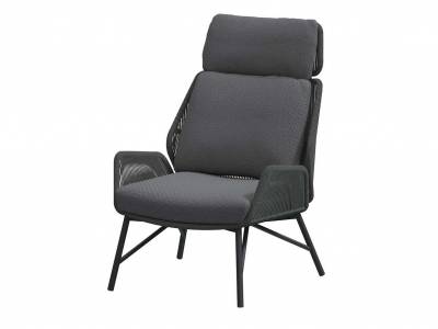 4 Seasons Outdoor Carthago Living Sessel Platinum, inkl. 2 Kissen