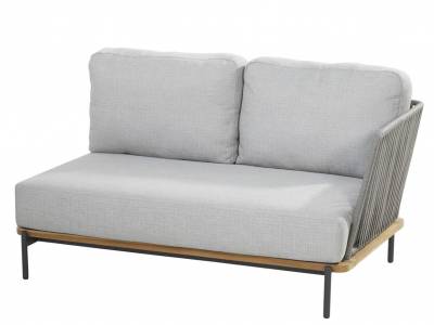 4 Seasons Outdoor Castello 2-Sitzer Sofa inkl. 3 Sitzkissen, links