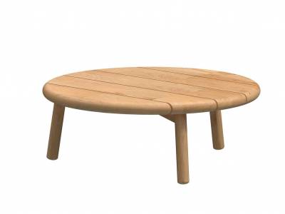 4 Seasons Outdoor Ceylon Kaffee-Tisch Teak natur, rund 70 cm