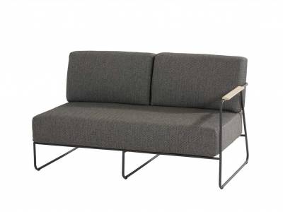 4 Seasons Outdoor Coast modular 2 -Sitzer linker arm inkl. 4 Kissen