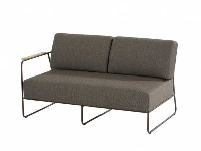 4 Seasons Outdoor Coast modular 2 -Sitzer rechter arm inkl. 4 Kissen