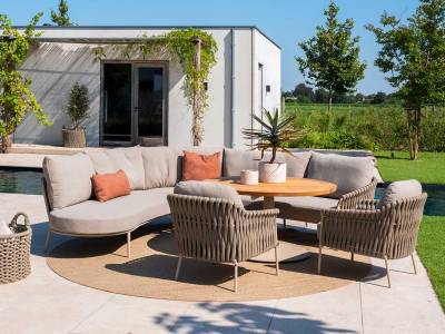 4 Seasons Outdoor Comino Dining-Sessel inkl. Polster