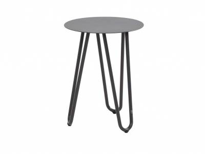 4 Seasons Outdoor Cool - Beistelltisch Ø 42 cm, Höhe 55cm, Farbe: Anthrazit