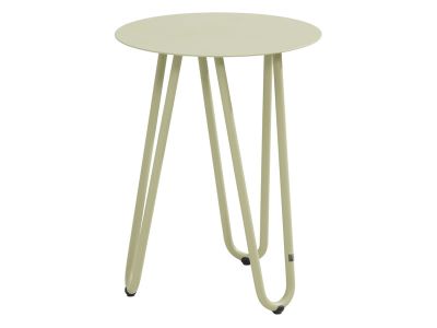 4 Seasons Outdoor Cool - Beistelltisch Ø 42 cm, Höhe 55cm, Farbe: Olive
