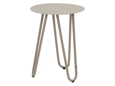 4 Seasons Outdoor Cool - Beistelltisch Ø 42 cm, Höhe 55cm, Farbe: Taupe