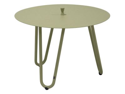 4 Seasons Outdoor Cool - Beistelltisch Ø 60 cm, Höhe 40cm, Farbe: Olive