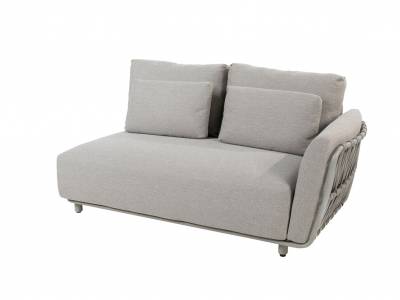 4 Seasons Outdoor Evolve 2-Sitzer Sofa mit 6 Kissen, links