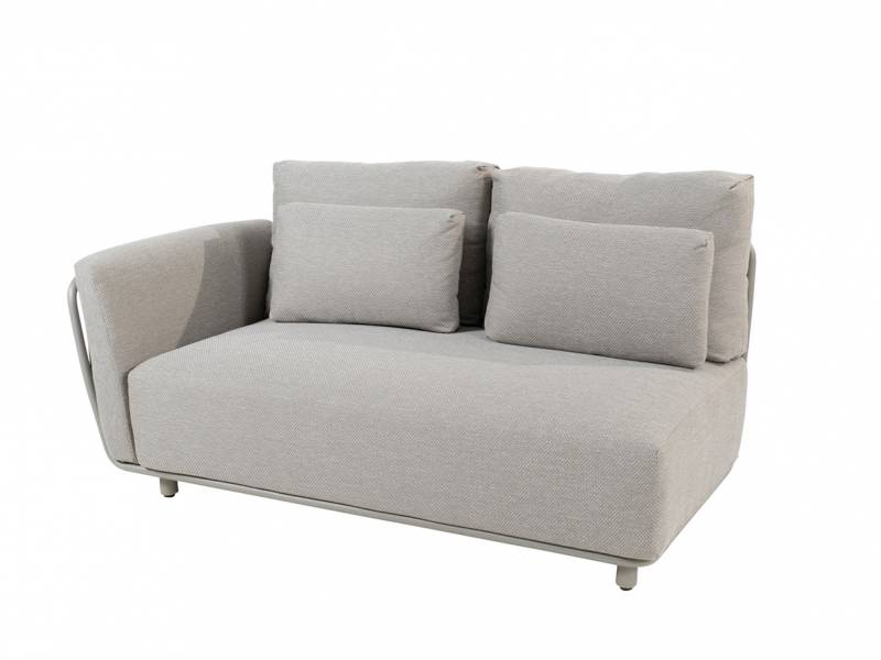 4 Seasons Outdoor Evolve 2-Sitzer Sofa mit 6 Kissen, rechts