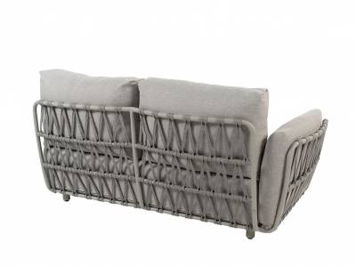 4 Seasons Outdoor Evolve 2-Sitzer Sofa mit 6 Kissen, rechts