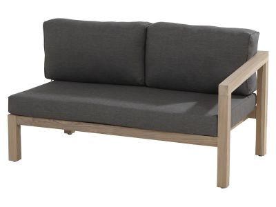 4 Seasons Outdoor Evora 2-Sitzer Element Arml. links, inkl. 3 Kissen