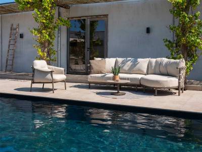 4 Seasons Outdoor Ezra Love Island, terre inkl. 3 Kissen