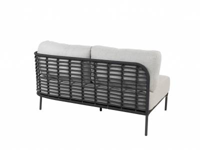 4 Seasons Outdoor Fabrice 2-Sitzer-Sofa inkl. 3 Kissen, links