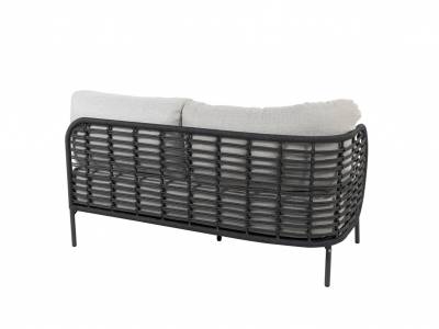 4 Seasons Outdoor Fabrice 2-Sitzer-Sofa inkl. 3 Kissen, rechts