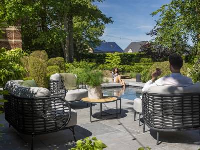 4 Seasons Outdoor Fabrice Living-Sessel inkl. 2 Kissen