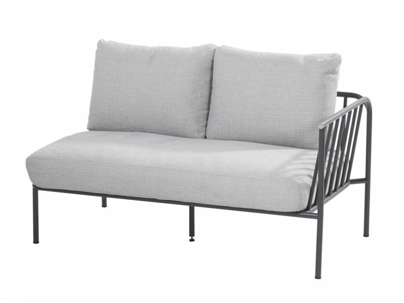 4 Seasons Outdoor Figaro 2 Sitzer Modul-Sofa Armlehne links inkl. 3 Kissen