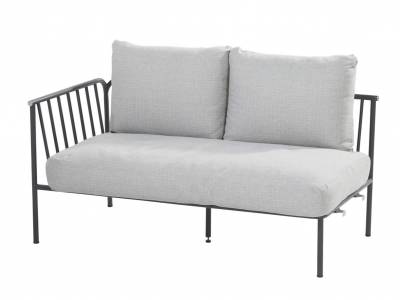 4 Seasons Outdoor Figaro 2 Sitzer Modul-Sofa Armlehne rechts inkl. 3 Kissen