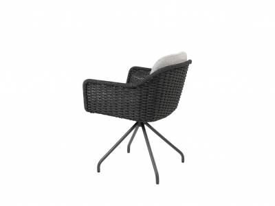 4 Seasons Outdoor Focus Dining-Stuhl, anthracite