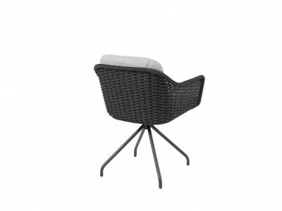 4 Seasons Outdoor Focus Dining-Stuhl, anthracite