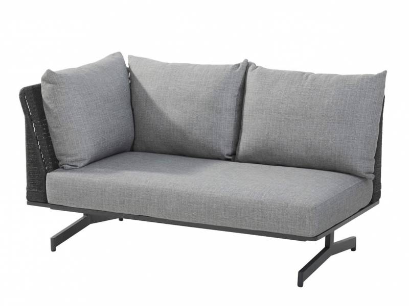 4 Seasons Outdoor Fortuna Living-Sofa Eckmodul inkl. 4 Kissen