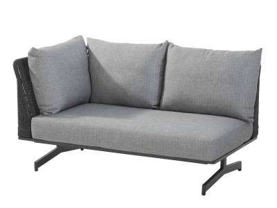 4 Seasons Outdoor Fortuna Living-Sofa Eckmodul inkl. 4 Kissen