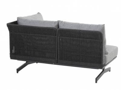 4 Seasons Outdoor Fortuna Living-Sofa Eckmodul inkl. 4 Kissen