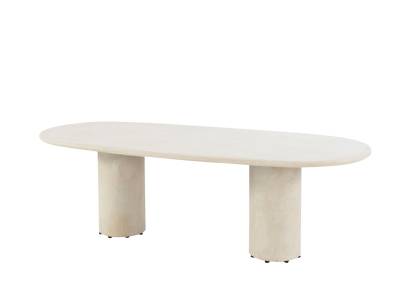 4 Seasons Outdoor Hampton Dining Tisch Mortex oval 240 x 105 cm