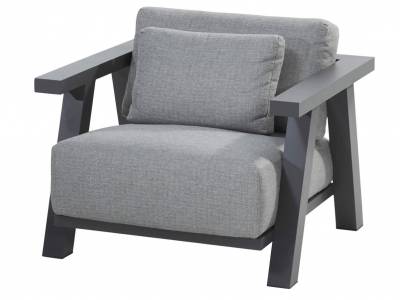 4 Seasons Outdoor Iconic Living-Sessel inkl. 3 Kissen