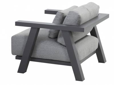 4 Seasons Outdoor Iconic Living-Sessel inkl. 3 Kissen