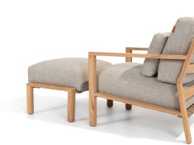 4 Seasons Outdoor Lucas Fußhocker Teak