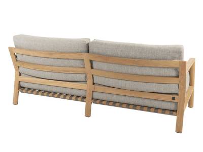 4 Seasons Outdoor Lucas Living 3-Sitzer Bank Teak inkl. 6 Kissen