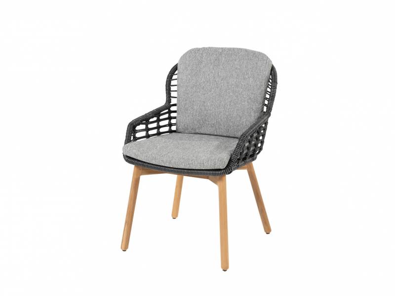 4 Seasons Outdoor Lugano Dining-Stuhl Teak